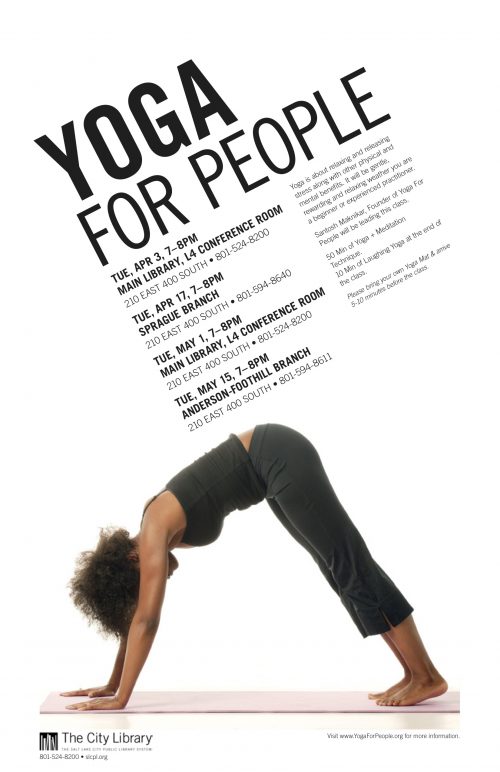 THE CITY LIBRARY AND YOGA FOR PEOPLE ORGANIZES YOGA SERIES