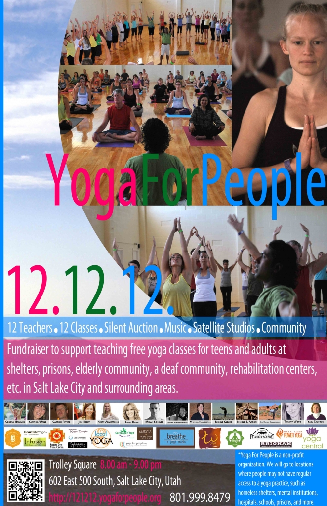 YOGA FOR PEOPLE 12.12.12 FUNDRAISER
